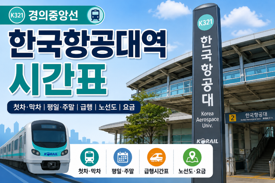 경의중앙선 한국항공대역 대표 이미지